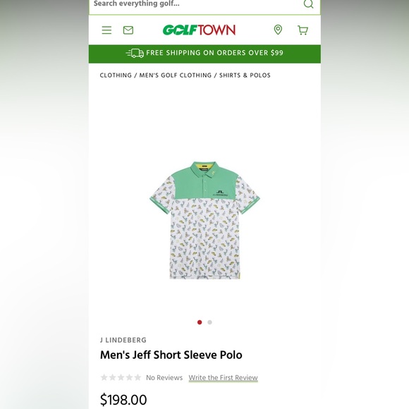 J Lindeberg Men’s Jeff Short sleeve Polo - Picture 2 of 4